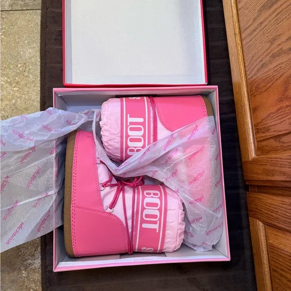 Pink Snow Boots