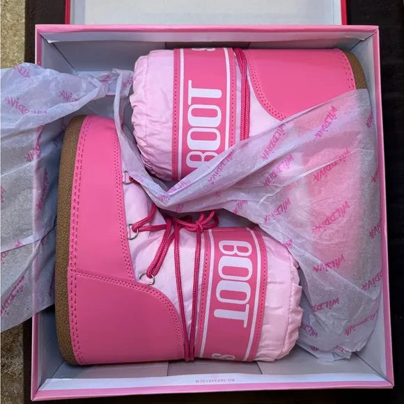 Pink Snow Boots