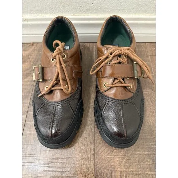 Polo Ralph Lauren | Dover III Brown Hiking Duck Boots Shoes | Mens Size 8.5 D