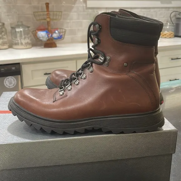 Prada Men’s Brown Leather boots
