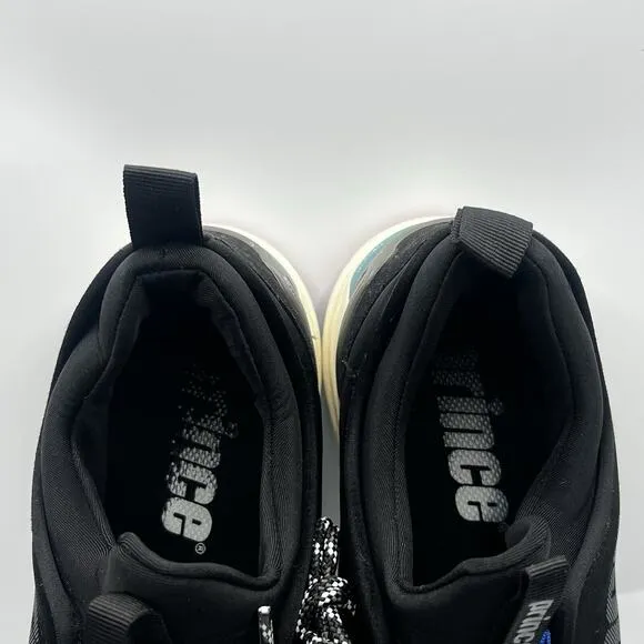 Prince Retro Spec Jog Mens Size 11 Black Casual Low Top Sneakers Shoes Trainers