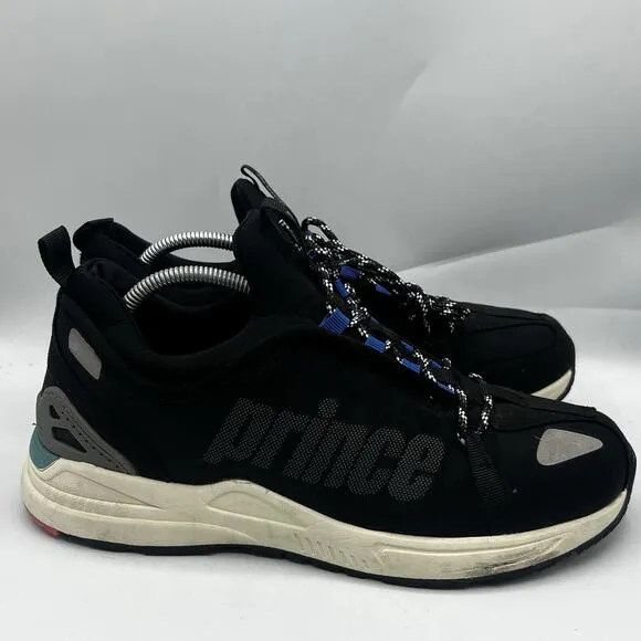 Prince Retro Spec Jog Mens Size 11 Black Casual Low Top Sneakers Shoes Trainers