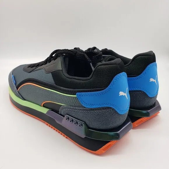 Puma City Rider Men's Athletic Casual Shoes Reflective Trainers Size 10.5 NEW