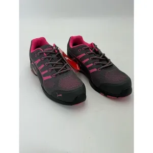 Puma Safety Women's Celerity knit low gray/pink sd steel toe knit shoes