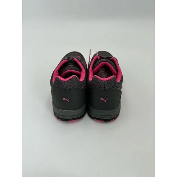 Puma Safety Women's Celerity knit low gray/pink sd steel toe knit shoes