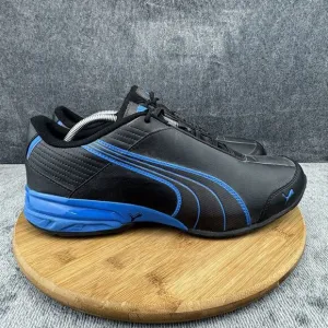 Puma  Super Levitate Shoes Mens Size 13 Black Blue Running training Gym Sneakers
