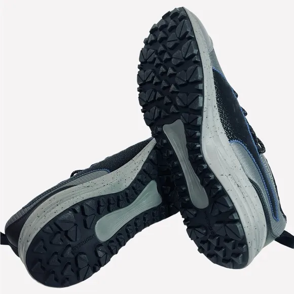 Puma Transport Trail Speck 377846 01 Gray Mesh Athletic Shoes Mens Size 12