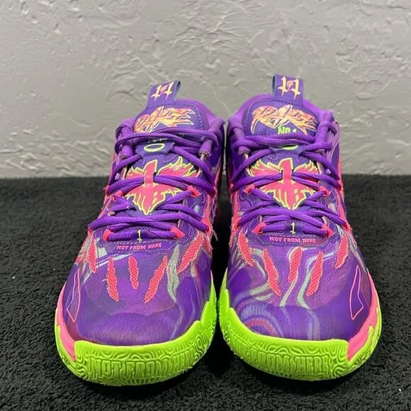 🔥🏀 PUMA x Lamelo Ball MB.03 &quot;Toxic&quot; NBA Basketball Shoes -RARE- Men Sz 10 - EU