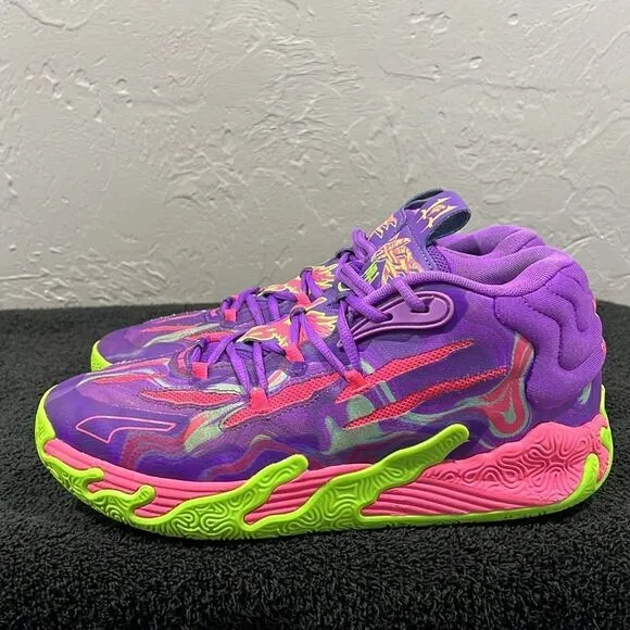 🔥🏀 PUMA x Lamelo Ball MB.03 &quot;Toxic&quot; NBA Basketball Shoes -RARE- Men Sz 10 - EU