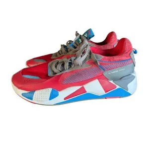 Puma RS-X Retro Red Steel Gray Indigo Mens 371511 01 Sz 13 Running Athletic Shoe