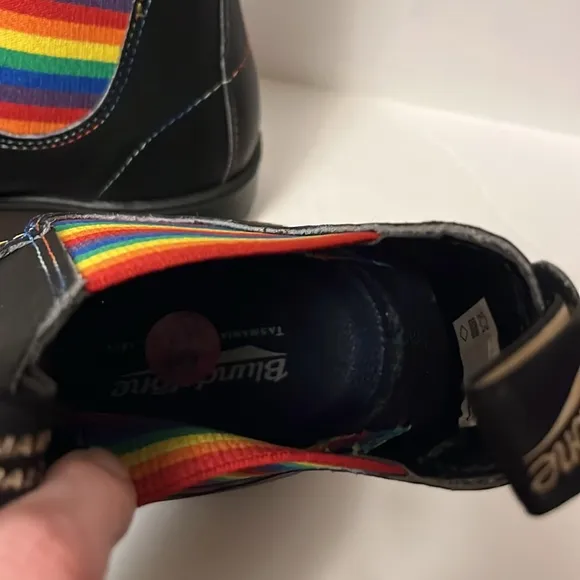 Rainbow Blundstone Boots 9.5