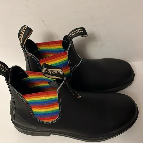 Rainbow Blundstone Boots 9.5