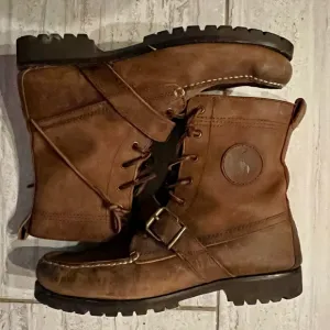 Ralph Lauren Dry Goods Polo Country Sportsman Ranger Boots Nubuck Men