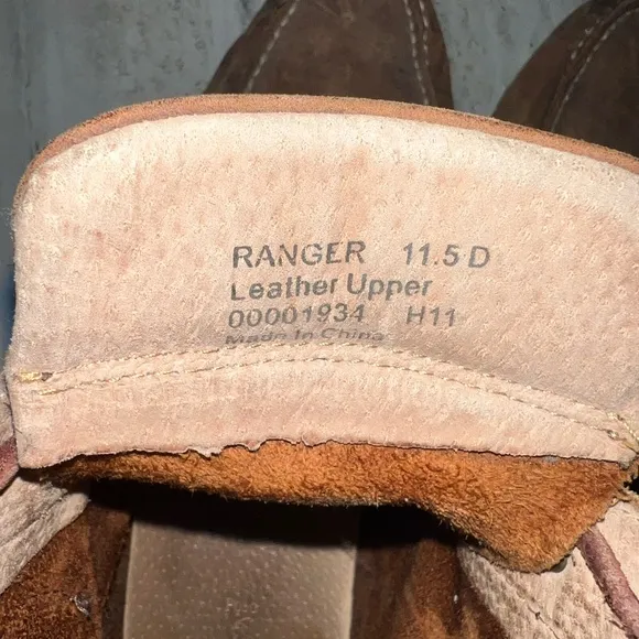Ralph Lauren Dry Goods Polo Country Sportsman Ranger Boots Nubuck Men