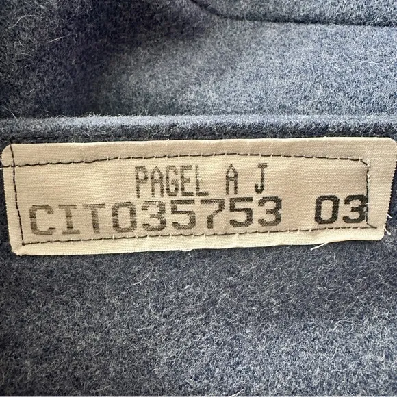 Rare 1930-1970s Vintage Citadel / West Point Military Academy War US Army Coat