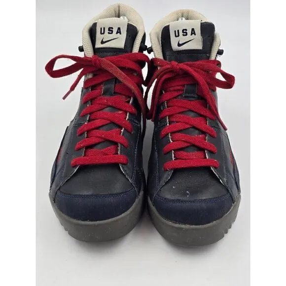 Rare Nike ACG Team USA Official 2010 Vancouver Olympic Hiking Boots womens sz 9