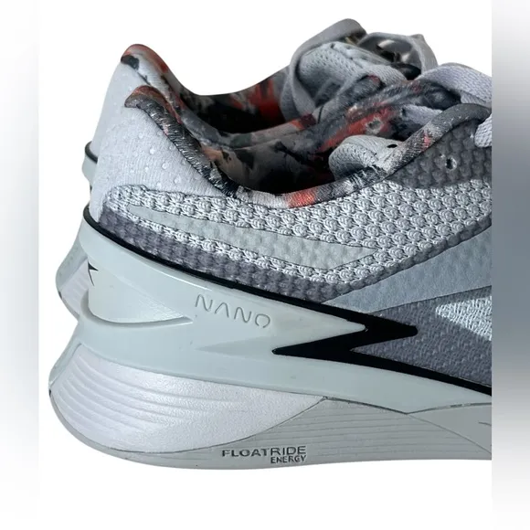 Rebook nano X3 cross trainer sneakers grey 7.5 NWT