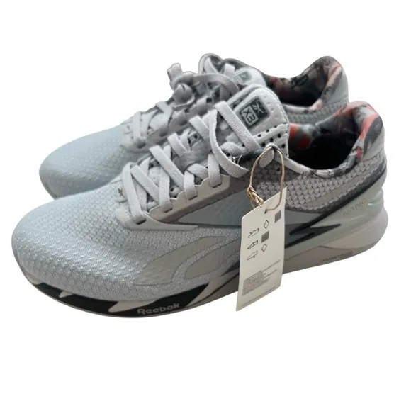 Rebook nano X3 cross trainer sneakers grey 7.5 NWT