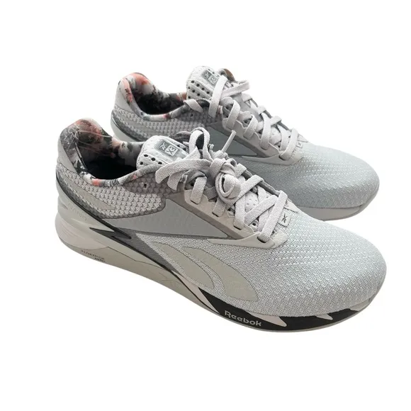Rebook nano X3 cross trainer sneakers grey 7.5 NWT