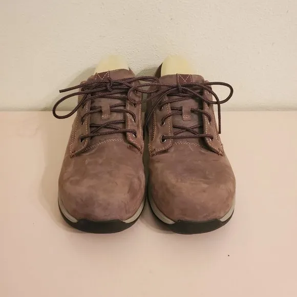 Red Wing 9 Brown Leather Work Shoes Lace Up 2309 Steel Toe