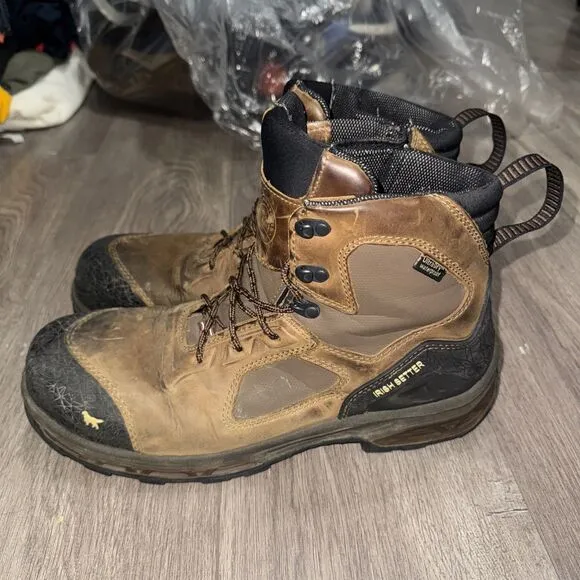 Red Wing Irish Setter 83636 Waterproof Side-Zip Safety Toe Work Boots Men 13D