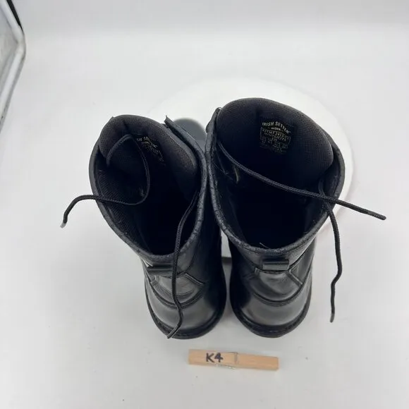 Red Wing Irish Setter Men Size 10.5 83836 Black Leather Steel Toe Logger Boot