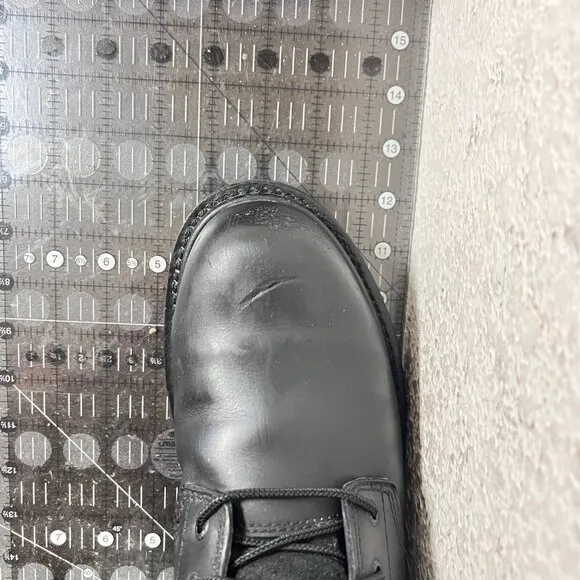 Red Wing Irish Setter Men Size 10.5 83836 Black Leather Steel Toe Logger Boot