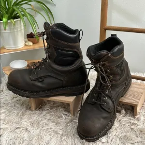Red Wing Irish Setter Ultra Dry Waterproof Steel Toe Work Boots Size 10 E2