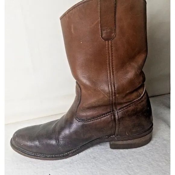 Red Wing Pecos Boots 1155 Dark Brown Oiled Leather USA Men 13 D US