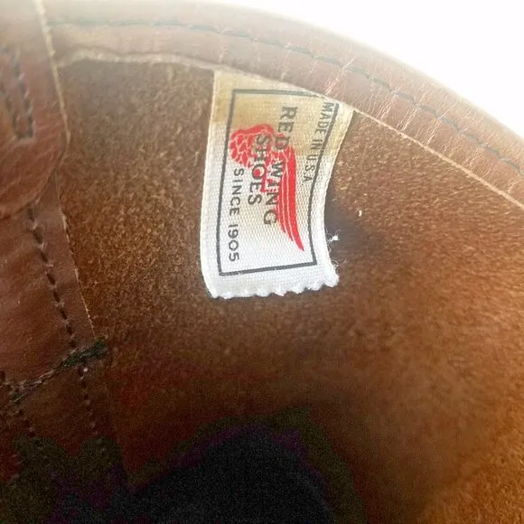 Red Wing Pecos Boots 1155 Dark Brown Oiled Leather USA Men 13 D US