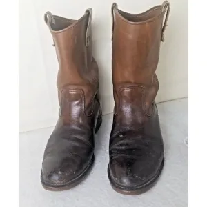 Red Wing Pecos Boots 1155 Dark Brown Oiled Leather USA Men 13 D US