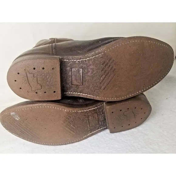 Red Wing Pecos Boots 1155 Dark Brown Oiled Leather USA Men 13 D US