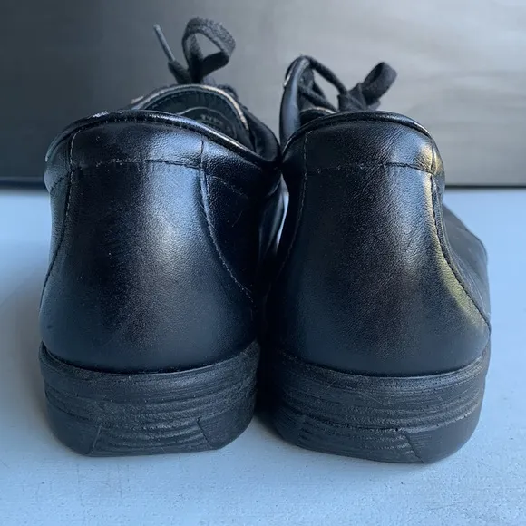 Red Wing VTG Shoes Steel Toe Oxford 6604 Black‎ 90s Workwear Men's Size 9.5