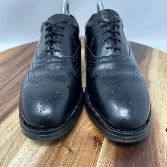 Red Wing Men’s Size 8.5 D 8701 Black Leather Oxford Steel Toe Dress Shoes