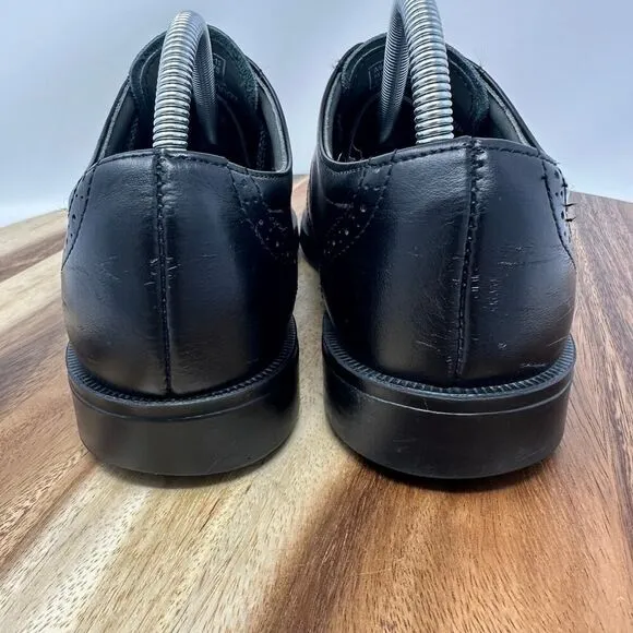 Red Wing Men’s Size 8.5 D 8701 Black Leather Oxford Steel Toe Dress Shoes
