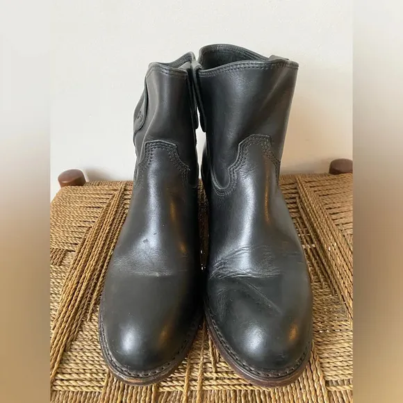 Redwing Boots Women’s 10 Heritage Boots Inez Heeled Leather Black