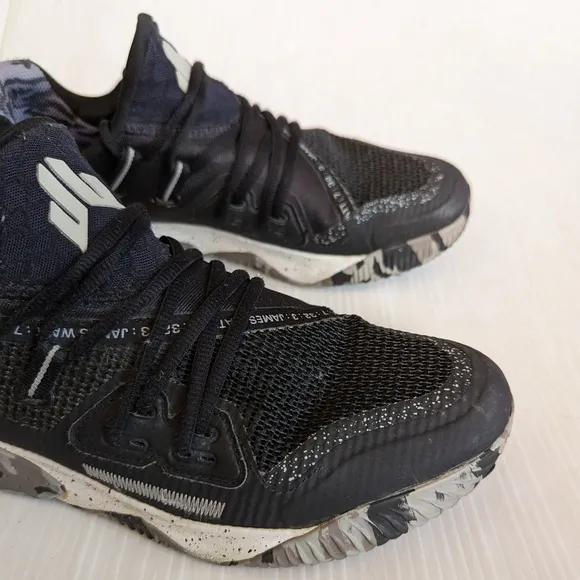 REEBOK men's Jj III Cross Training Black Pure Gray Shoes Sneakers