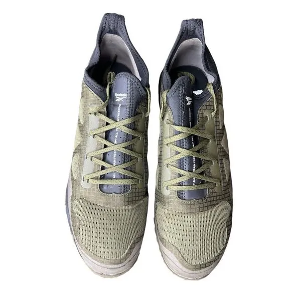 Reebok Men’s Trail Running Steel Toe Sage and Black Work Shoe 13W
