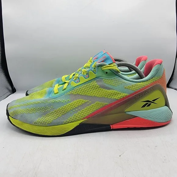 Reebok Nano X1 Mens 11 Training Running Shoes Sneakers Aciyel Pixmin GZ8947