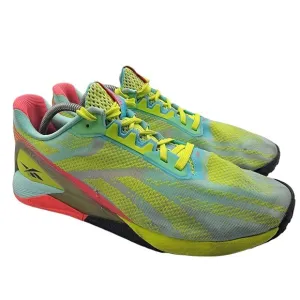 Reebok Nano X1 Mens 11 Training Running Shoes Sneakers Aciyel Pixmin GZ8947
