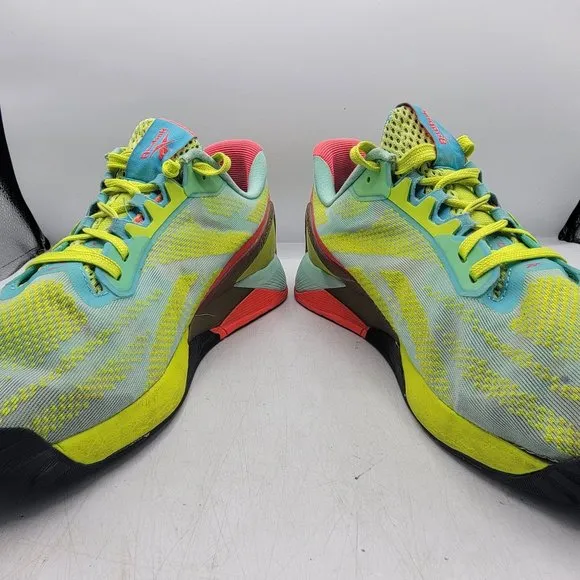 Reebok Nano X1 Mens 11 Training Running Shoes Sneakers Aciyel Pixmin GZ8947