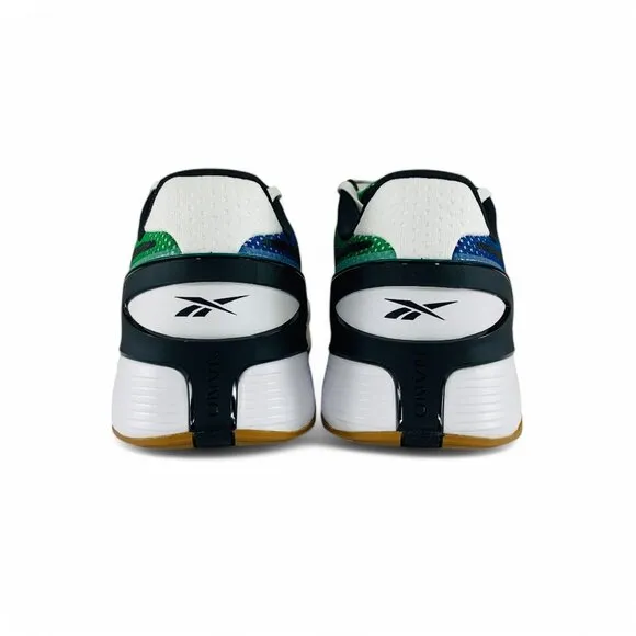 Reebok Nano X3 Mismatched White Green Blue Men's Training Shoes HP6076