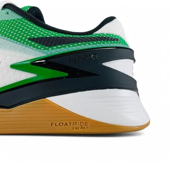 Reebok Nano X3 Mismatched White Green Blue Men's Training Shoes HP6076