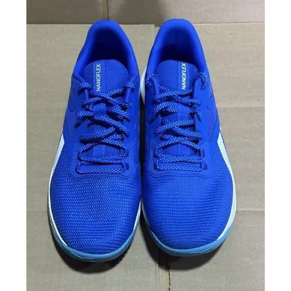 Reebok Nanoflex TR Court (FX1564) Men's Blue/White Training Shoes Sz 11.5