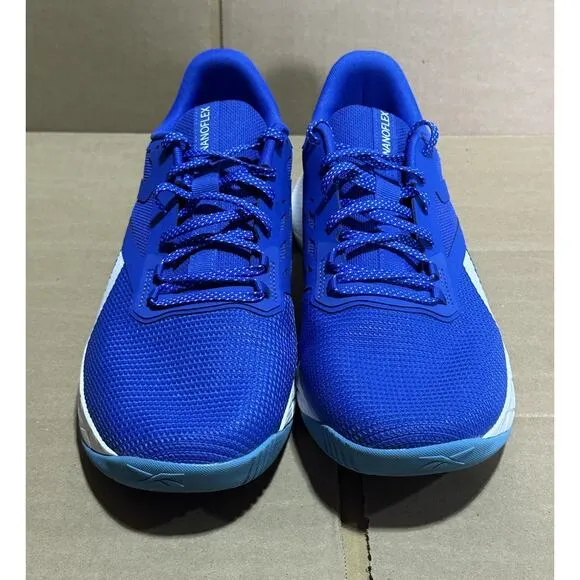 Reebok Nanoflex TR Court (FX1564) Men's Blue/White Training Shoes Sz 11.5