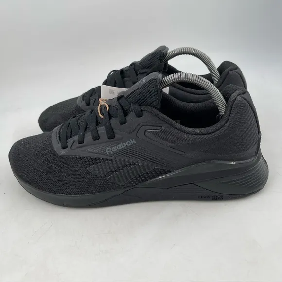 Reebok Women’s Nano X4 Training- SZ 10.5 -Triple Black Low Top Lace-Up Shoes