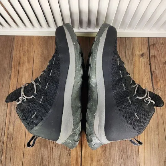 REI Co-Op Flash Hiking Boots Mens Sz 9 Black Granite Hydrowall Waterproof Lugged