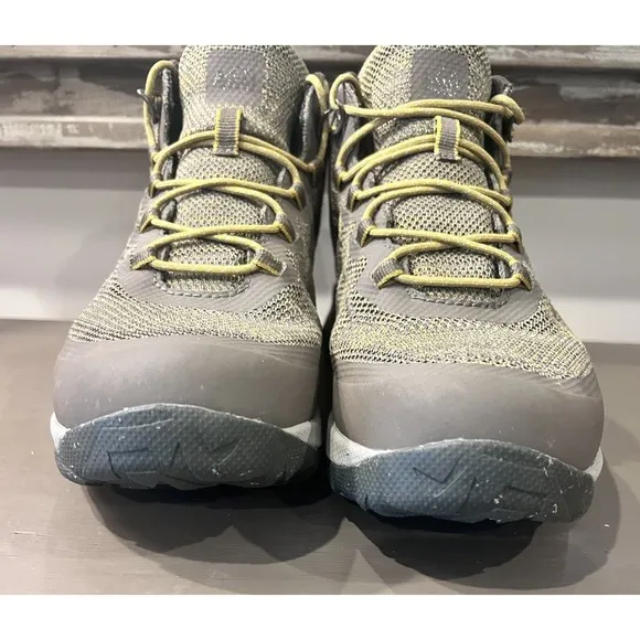 REI Co-Op Flash Mid Hiking Boots Mens Size 10 Green Waterproof Trail Shoes