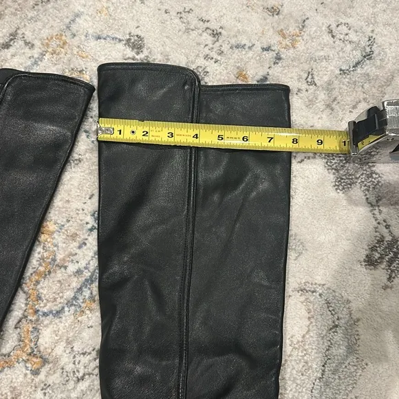 Reiss Caitlin leather knee tall women boots size 40 (fits 9 or 9 1/2)