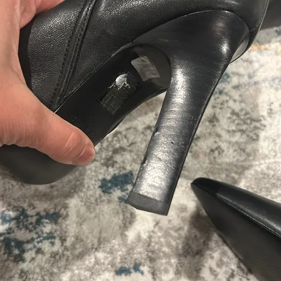 Reiss Caitlin leather knee tall women boots size 40 (fits 9 or 9 1/2)